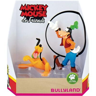Ensemble de Figures Mickey Mouse et Pluto BULLYLAND - Publicité Ensemble de Figures Mickey Mouse et Pluto BULLYLAND - Publicité