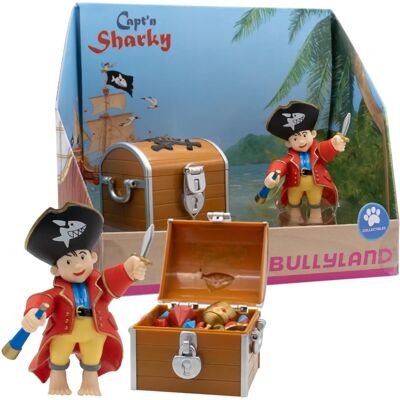 Bullyland Käpt'n Sharky Akciófigura - 9cm Bullyland Käpt'n Sharky Akciófigura - 9cm