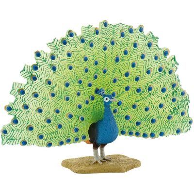 Figura Animale Pavone Bullyland - 13cm Figura Animale Pavone Bullyland - 13cm