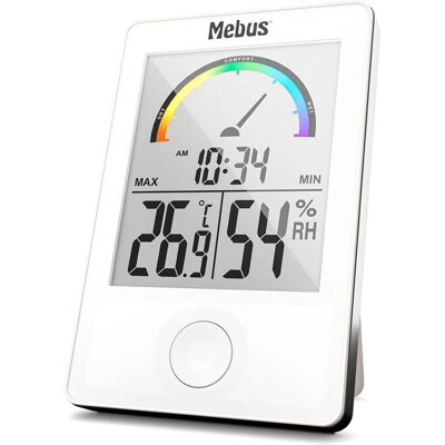 Mebus 11130 White Thermo-Hygrometer Weather Station Mebus 11130 White Thermo-Hygrometer Weather Station