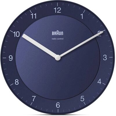 Braun BC06BL-DCF Wall Clock - Radio controlled, Analog, Unisex Braun BC06BL-DCF Wall Clock - Radio controlled, Analog, Unisex