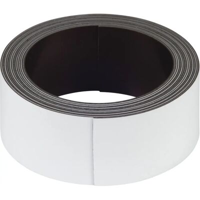 Fix-o-moll Magnetband 2,5m x 30mm Weiß - Magnetband Fix-o-moll Magnetband 2,5m x 30mm Weiß - Magnetband