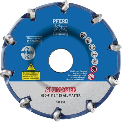 PFERD HSD-F 115/125 ALUMASTER Winkelschleifer-Zubehör - Hochleistungszahnkranz PFERD HSD-F 115/125 ALUMASTER Winkelschleifer-Zubehör - Hochleistungszahnkranz