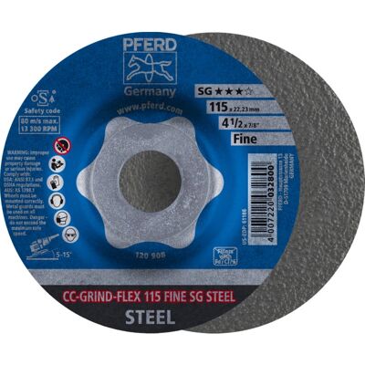 PFERD CC-GRIND-FLEX 115 SG Stahl Feine Winkelschleifer Zubehör PFERD CC-GRIND-FLEX 115 SG Stahl Feine Winkelschleifer Zubehör