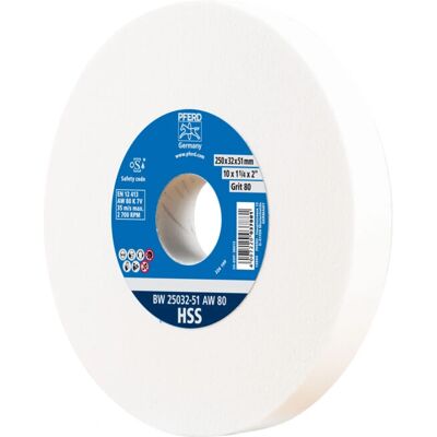 PFERD BW 25032-51 AW 80 HSS Abrasive Disc - Grinding for HSS Drills PFERD BW 25032-51 AW 80 HSS Abrasive Disc - Grinding for HSS Drills