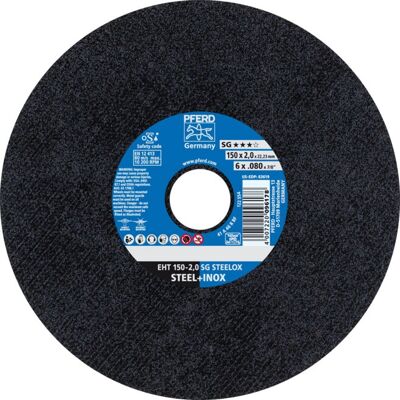 PFERD EHT 150-2,0 SG STEELOX - Trennscheibe 150mm PFERD EHT 150-2,0 SG STEELOX - Trennscheibe 150mm