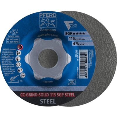 PFERD 64187116 Slipdiamant - 115mm, borrning 22.23mm PFERD 64187116 Slipdiamant - 115mm, borrning 22.23mm