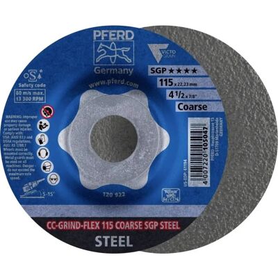 PFERD CC-GRIND-FLEX 115 Grob Stahl Winkelschleifer Zubehör PFERD CC-GRIND-FLEX 115 Grob Stahl Winkelschleifer Zubehör