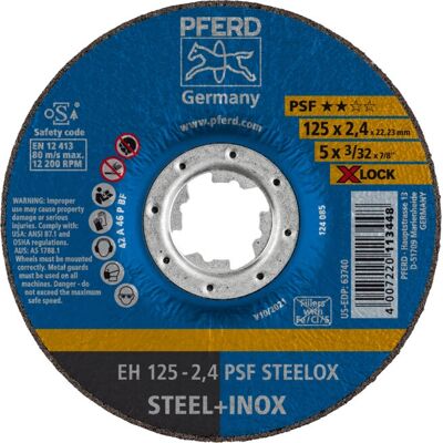 PFERD 61740125 angle grinder accessory - Steel, stainless steel, high performance PFERD 61740125 angle grinder accessory - Steel, stainless steel, high performance