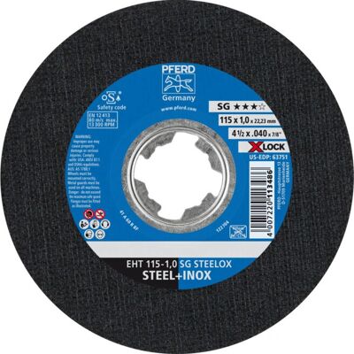 Accessorio per smerigliatrice PFERD 61340413 - Steelcut, Lunga Durata Accessorio per smerigliatrice PFERD 61340413 - Steelcut, Lunga Durata