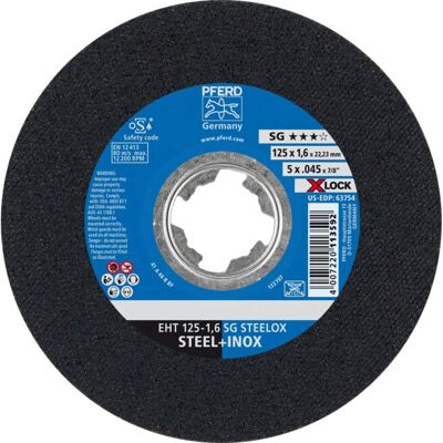 PFERD 61341123 Angle Grinder Accessory - Cutting Disc 125mm PFERD 61341123 Angle Grinder Accessory - Cutting Disc 125mm