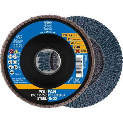 PFERD 67664116 Angle Grinder Accessory - 115mm Zircon Polifan Discs PFERD 67664116 Angle Grinder Accessory - 115mm Zircon Polifan Discs