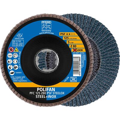 PFERD 67668126 angle grinder accessory - Grinding disc, 125mm, X-LOCK PFERD 67668126 angle grinder accessory - Grinding disc, 125mm, X-LOCK