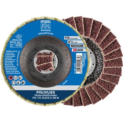 PFERD 44694202 Schleifmittel - Polivlies Fächerscheibe 115mm x Lock PFERD 44694202 Schleifmittel - Polivlies Fächerscheibe 115mm x Lock