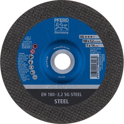 Acessório para esmerilhadeira angular PFERD EH 180-3,2 SG - Disco de corte de alta potência Acessório para esmerilhadeira angular PFERD EH 180-3,2 SG - Disco de corte de alta potência