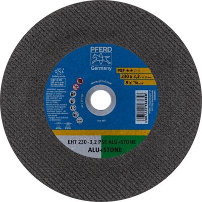 Accessoire Meuleuse PFERD EHT 230-3,2 PSF ALU+STONE - Coupe Métal/Pierre Accessoire Meuleuse PFERD EHT 230-3,2 PSF ALU+STONE - Coupe Métal/Pierre