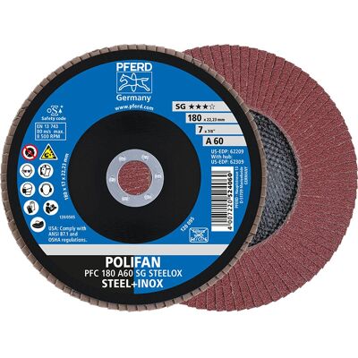 PFERD 67706185 Winkelrundschleifer-Zubehör - Segmentierte Scheibe 180mm PFERD 67706185 Winkelrundschleifer-Zubehör - Segmentierte Scheibe 180mm