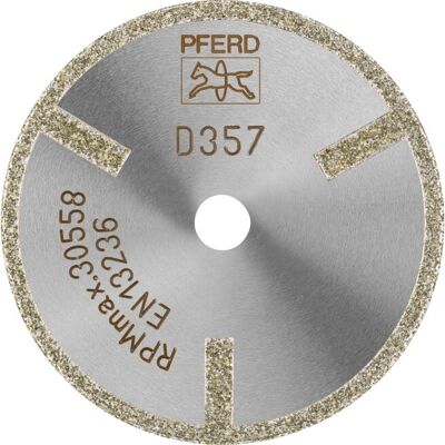 PFERD D1A1R 50-2-6 D 357 Winkelschleifer Zubehör - Hochleistungs-Diamantscheibe PFERD D1A1R 50-2-6 D 357 Winkelschleifer Zubehör - Hochleistungs-Diamantscheibe