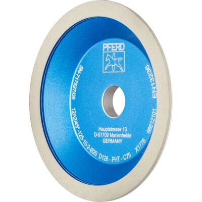 PFERD 12A2/45° 125-10-2-20 D 126 PHT C75 - Diamant-Schleifscheibe PFERD 12A2/45° 125-10-2-20 D 126 PHT C75 - Diamant-Schleifscheibe