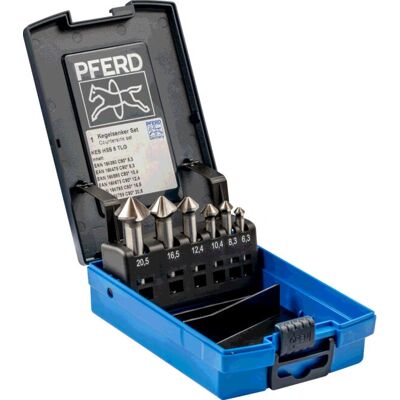 PFERD Kegel Verzinkerset - 90° voor Staal & Niet-Jerfmetalen PFERD Kegel Verzinkerset - 90° voor Staal & Niet-Jerfmetalen