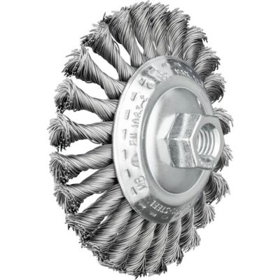 PFERD 43315001 Rotary Tool Grinding - Conical Steel Brush - Heavy Duty PFERD 43315001 Rotary Tool Grinding - Conical Steel Brush - Heavy Duty