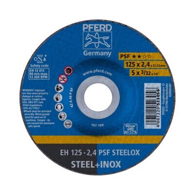 PFERD 69198292 Disque de coupe pour meuleuse - Acier & Inox PFERD 69198292 Disque de coupe pour meuleuse - Acier & Inox