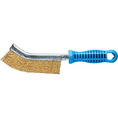 PFERD 43698002 Brass Wire Brush - Hand Tool for Cleaning & Deburring PFERD 43698002 Brass Wire Brush - Hand Tool for Cleaning & Deburring