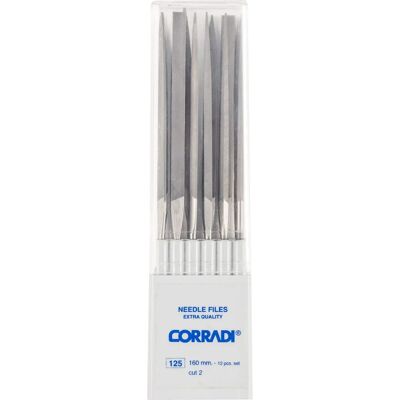 PFERD 12325164 Needle Files Set - Swiss Cross Cut (H2) 160mm PFERD 12325164 Needle Files Set - Swiss Cross Cut (H2) 160mm
