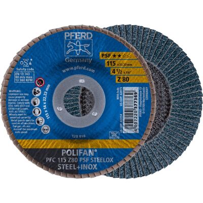 PFERD Scheibe PFC 115 Z 80 PSF Metall PFERD Scheibe PFC 115 Z 80 PSF Metall