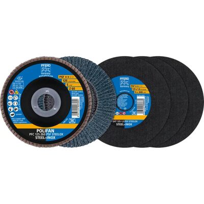 PFERD 69198298 Angle Grinder Accessory Set - High Power Steel & Stainless Steel Discs PFERD 69198298 Angle Grinder Accessory Set - High Power Steel & Stainless Steel Discs