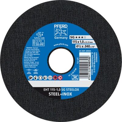 Acessório para Esmerilhadeira PFERD - Disco de Corte Duradouro Acessório para Esmerilhadeira PFERD - Disco de Corte Duradouro