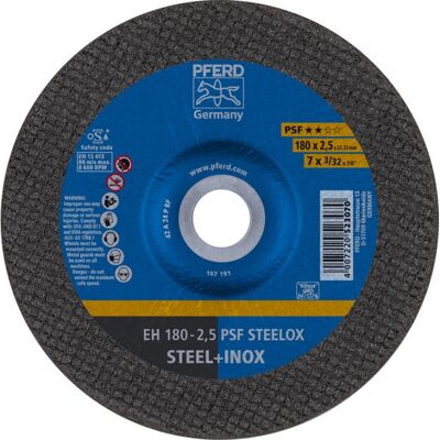 PFERD EH 180-2,5 PSF Trennscheibe - Stahl & Edelstahl PFERD EH 180-2,5 PSF Trennscheibe - Stahl & Edelstahl