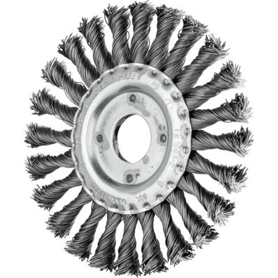 PFERD - Round Brush Rbg Ø 125x12x22.2mm Steel Wire Ø 0.50mm - grinding/sanding supply PFERD - Round Brush Rbg Ø 125x12x22.2mm Steel Wire Ø 0.50mm - grinding/sanding supply