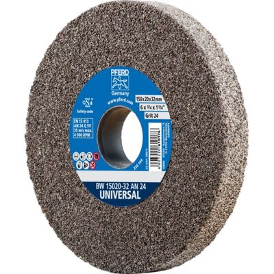 PFERD 39008422 Universal Grinding Wheel - 150mm Diameter, 32mm Bore - Steel PFERD 39008422 Universal Grinding Wheel - 150mm Diameter, 32mm Bore - Steel
