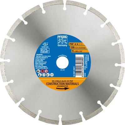 Accesorio de Amoladora PFERD 68023223 - Disco Diamantado Segmentado Accesorio de Amoladora PFERD 68023223 - Disco Diamantado Segmentado