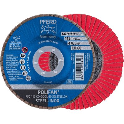 PFERD PFC 115 Co-Cool 60 SG Stahlsegmentscheibe - Drehwerkzeug Schleif- und Poliersystem PFERD PFC 115 Co-Cool 60 SG Stahlsegmentscheibe - Drehwerkzeug Schleif- und Poliersystem