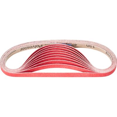 PFERD 45020075 Keramik-Korn Schleifband - 12x520mm - Für Edelstahl PFERD 45020075 Keramik-Korn Schleifband - 12x520mm - Für Edelstahl