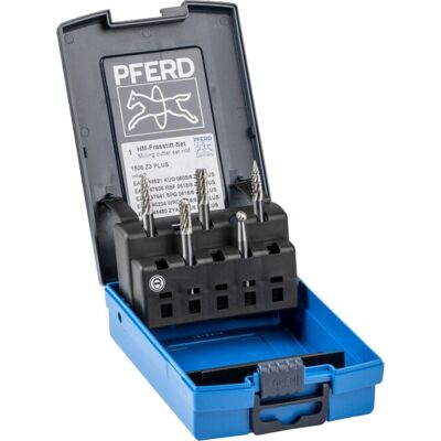 PFERD 21901506 Set di frese in carburo - Uso industriale universale PFERD 21901506 Set di frese in carburo - Uso industriale universale