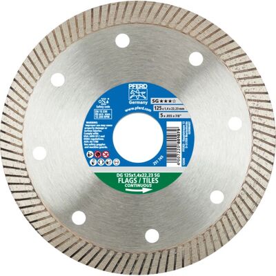 PFERD 68000032 Vinkelslipstillbehör - Diamantskärskiva 125mm PFERD 68000032 Vinkelslipstillbehör - Diamantskärskiva 125mm