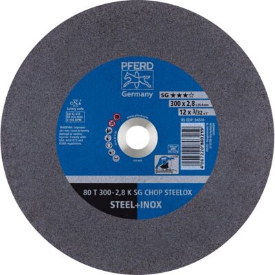 PFERD 80 T 300-2,8 K SG Winkelschleifer-Zubehör - Stahl/Edelstahl Scheibe PFERD 80 T 300-2,8 K SG Winkelschleifer-Zubehör - Stahl/Edelstahl Scheibe