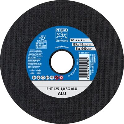 PFERD 61341115 snijschijf aluminium -accessoire voor haakse slijper PFERD 61341115 snijschijf aluminium -accessoire voor haakse slijper