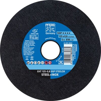 Accessoire pour meuleuse PFERD EHT 125-0,8 SGP Acier Inoxydable Accessoire pour meuleuse PFERD EHT 125-0,8 SGP Acier Inoxydable