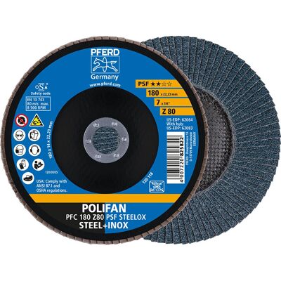 PFERD 67768185 Vinkelslipstillbehör - Segmenterad skiva 180mm PFERD 67768185 Vinkelslipstillbehör - Segmenterad skiva 180mm