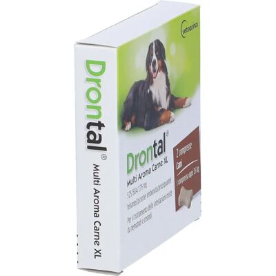 Vetoquinol Drontal Multi Aroma Carne XL - Compresse antiparassitarie Vetoquinol Drontal Multi Aroma Carne XL - Compresse antiparassitarie
