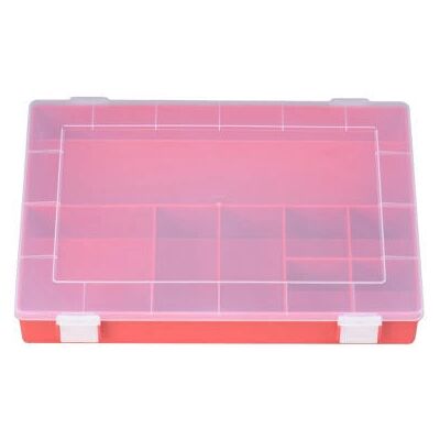 Hünersdorff 611700 Aufbewahrungsbox - Bruchfest, Transparenter Deckel, 8 Fächer Hünersdorff 611700 Aufbewahrungsbox - Bruchfest, Transparenter Deckel, 8 Fächer