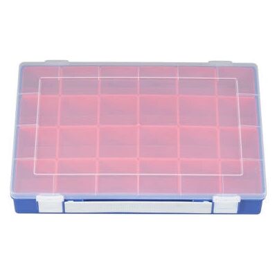 Hünersdorff Storage Box - Blue - 24 Compartments - Rectangular Hünersdorff Storage Box - Blue - 24 Compartments - Rectangular