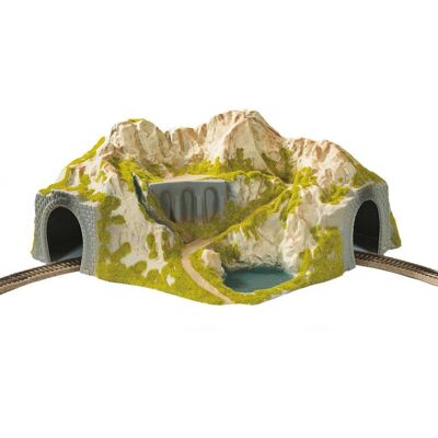 NOCH 05130 Skalemodell - Böjt tunnel HO NOCH 05130 Skalemodell - Böjt tunnel HO