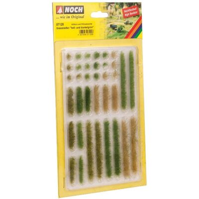 NOCH 07125 Grass Strips & Tufts - Scale Model Accessory NOCH 07125 Grass Strips & Tufts - Scale Model Accessory