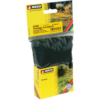 NOCH Flock vert foncé pièce/accessoire pour modèle - accessoire de modèle - Publicité NOCH Flock vert foncé pièce/accessoire pour modèle - accessoire de modèle - Publicité