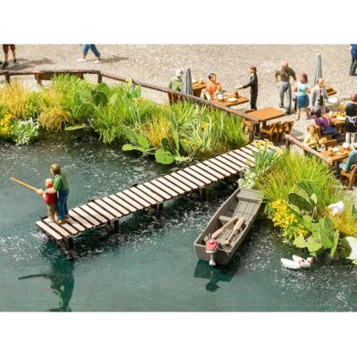NOCH 14223 H0 Scale Model Footbridge - Model Part & Accessory NOCH 14223 H0 Scale Model Footbridge - Model Part & Accessory